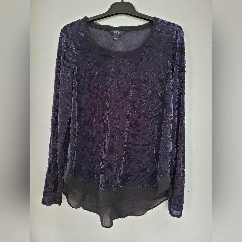 Simply Vera Vera Wang Burnout Top